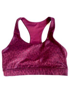 All Fenix Sports Bra size Medium Burgundy Red